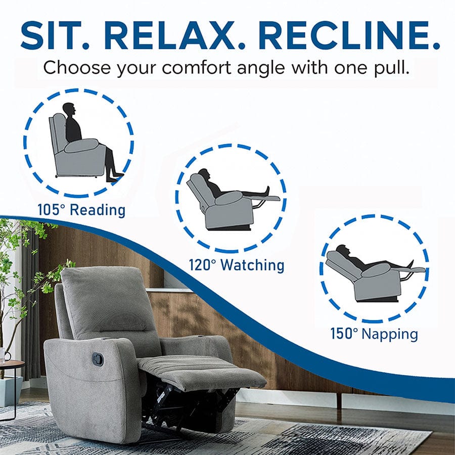 Arlington 1 Seater Recliner Sofa - Image 29