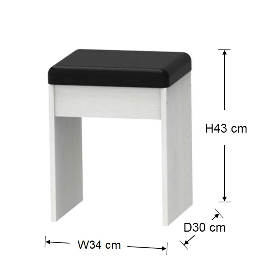 Aslan Dresser with Stool - Image 15