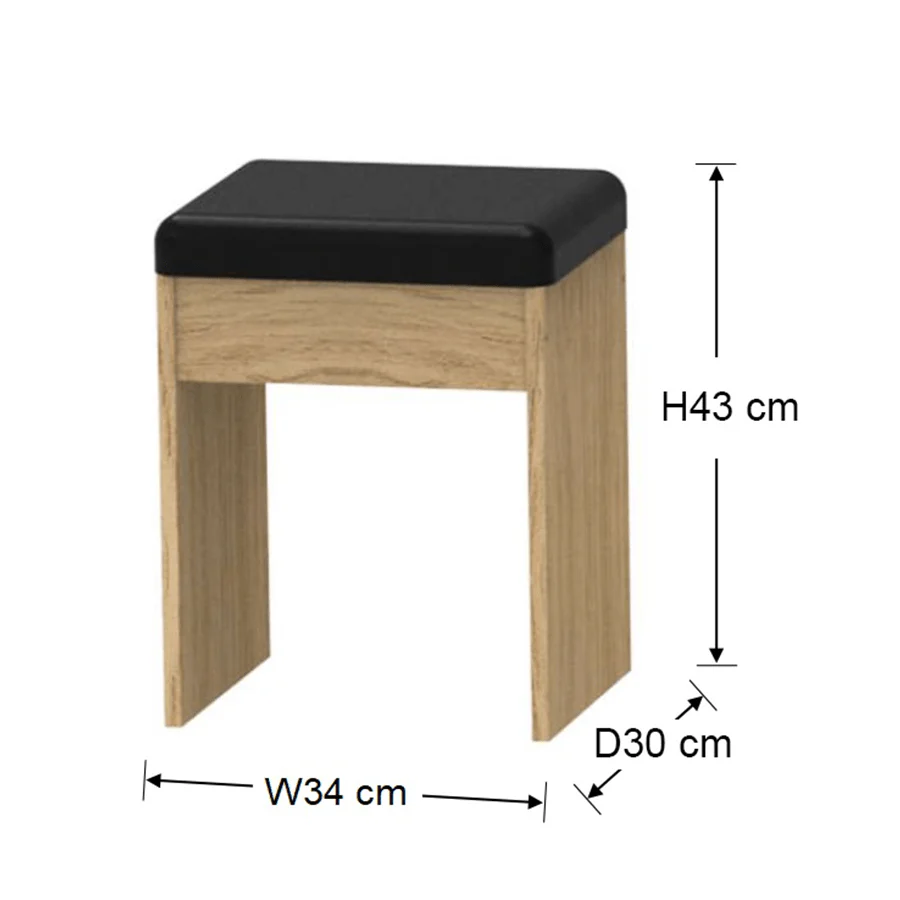 Aslan Dresser with Stool - Image 32