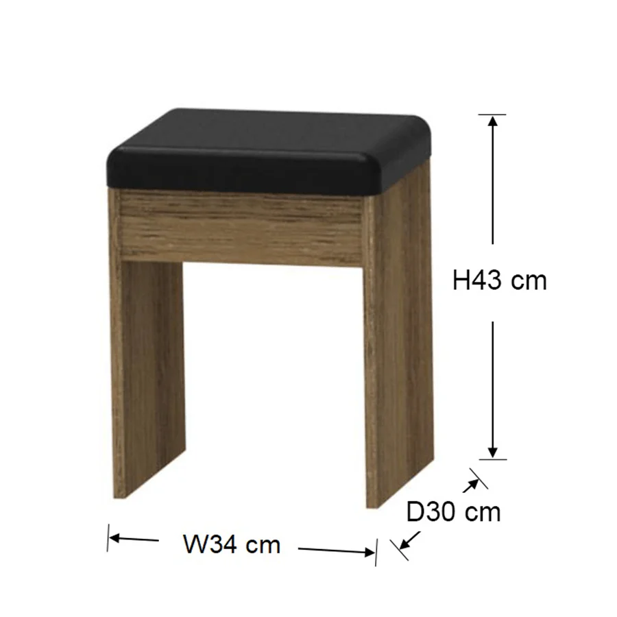 Aslan Dresser with Stool - Image 48
