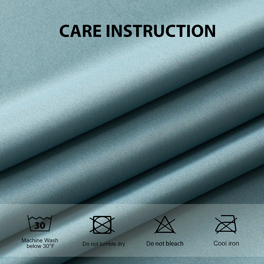 Birgit Plain Set of 4 Curtains - Image 7
