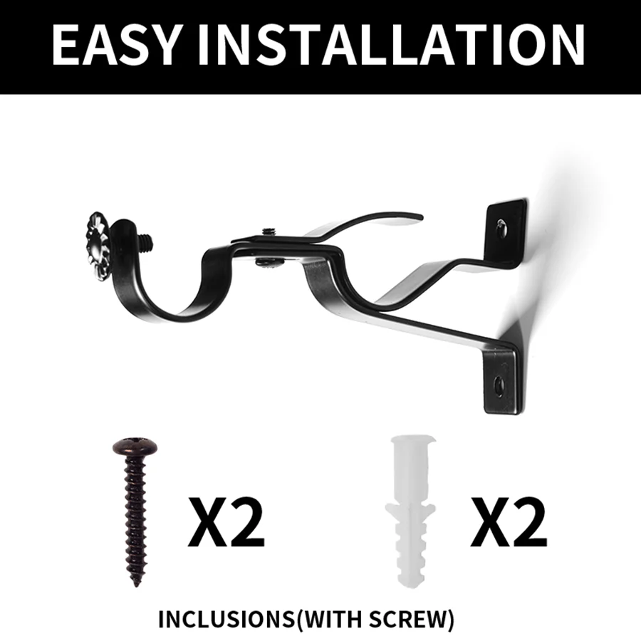 Black Double Bracket - Image 5