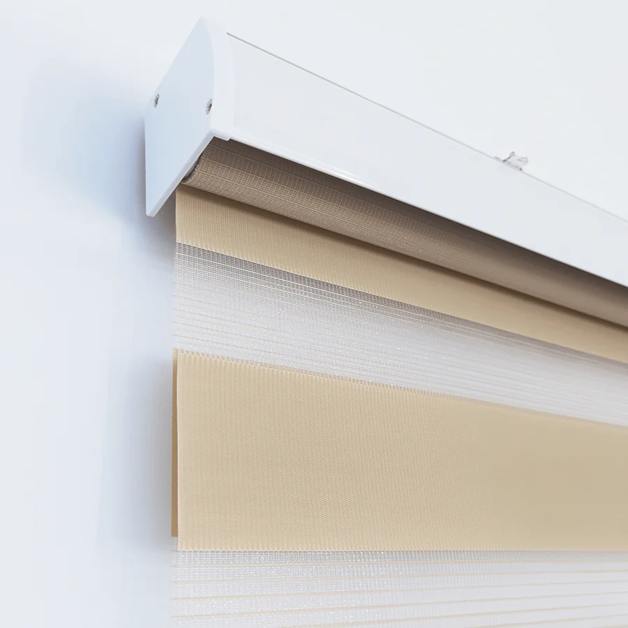 Brown Zebra Non-blackout Blinds - Image 6