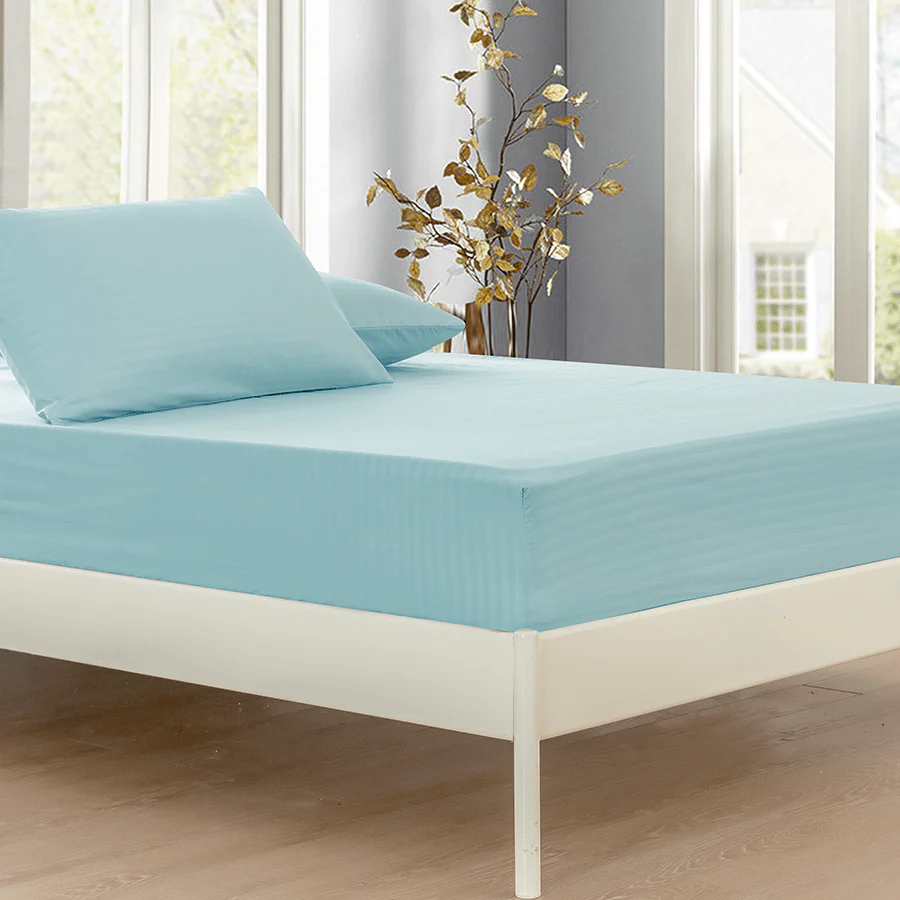 Basic Duck Egg Plain 3pc Sheet Set - Image 3