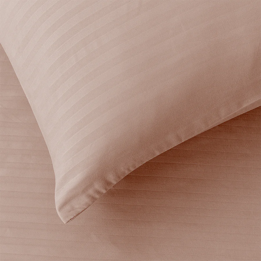 Basic Rose Dust Plain 3pc Sheet Set - Image 8