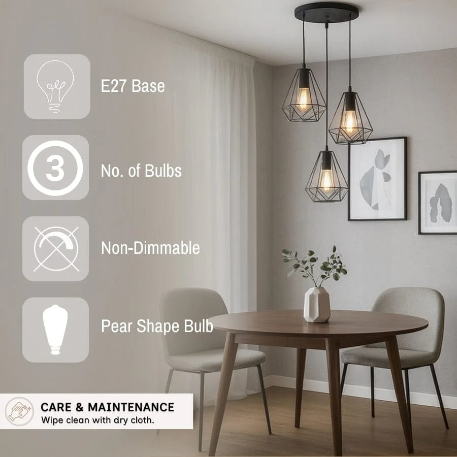 Geir Metal Modern Light Fixtures - 3 Shades - Image 5