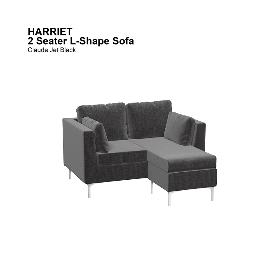 Harriet L-shape 2 Seat Sofa - Image 19