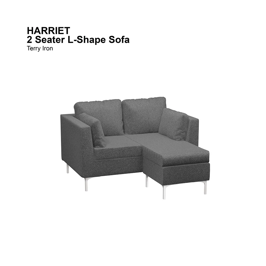 Harriet L-shape 2 Seat Sofa - Image 22