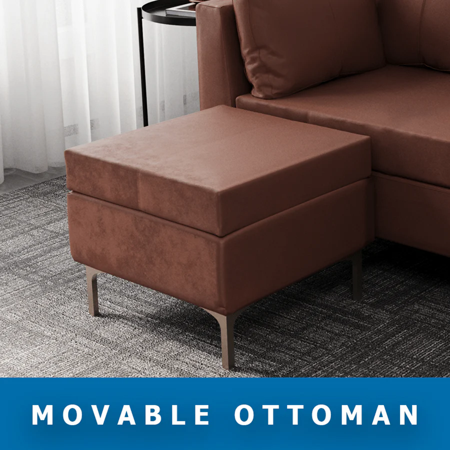 Harriet L-shape 2 Seat Sofa - Image 25