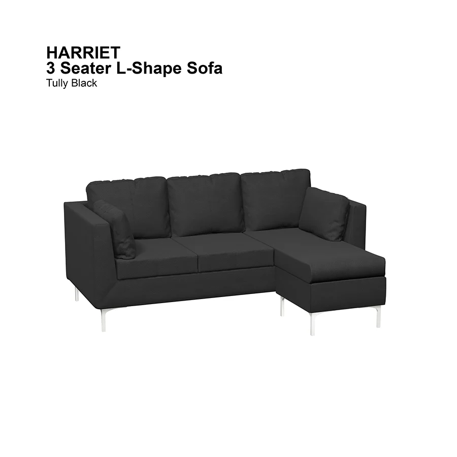 Harriet L-shape 3 Seat Sofa - Image 16