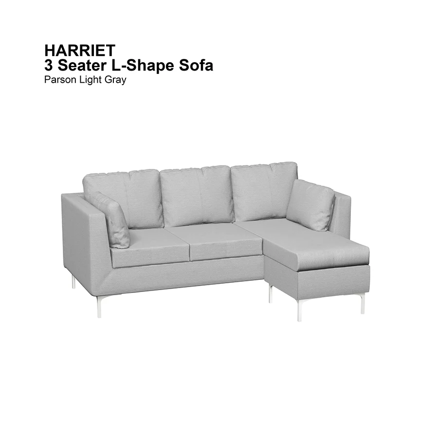Harriet L-shape 3 Seat Sofa - Image 3