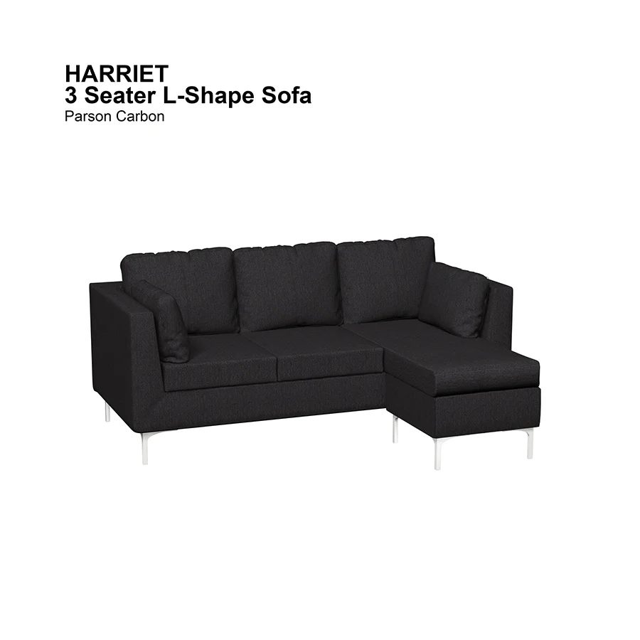 Harriet L-shape 3 Seat Sofa - Image 6