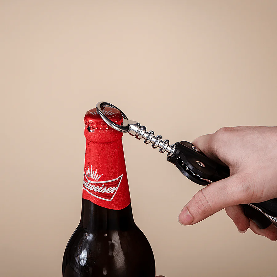 Ian Winged Corckscrew with Bottle Opener - Image 3