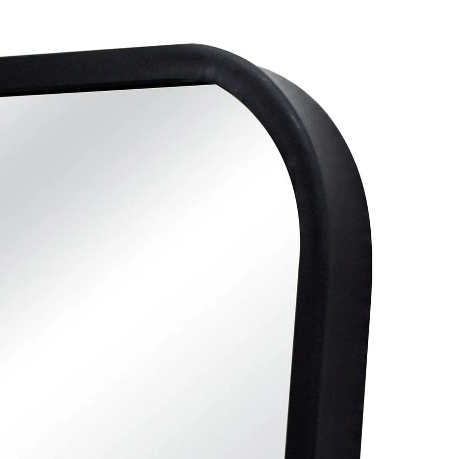 Jarves Black Rectangle Mirror 50x80 cm - Image 6