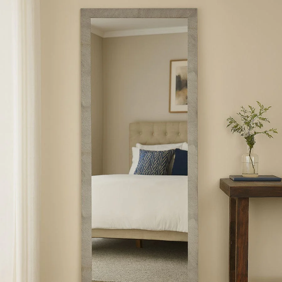 Jarvia Slate Framed Mirror 40x150cm - Image 5