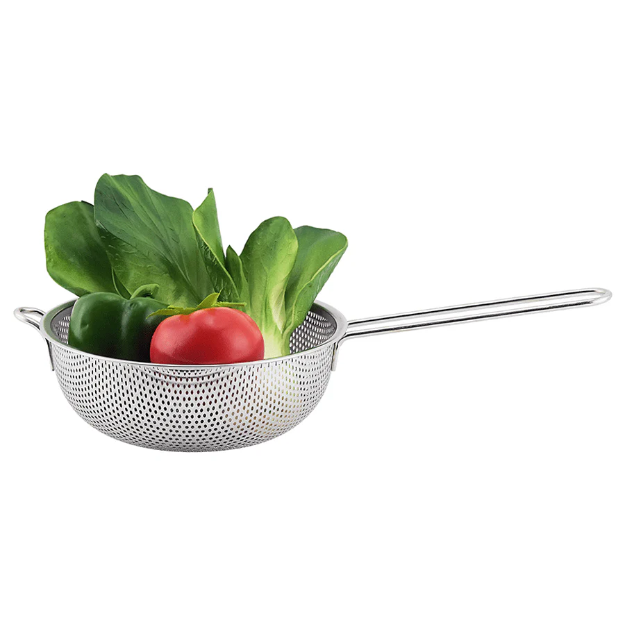 Kai Stainless Steel Colander with Handle - Image 4