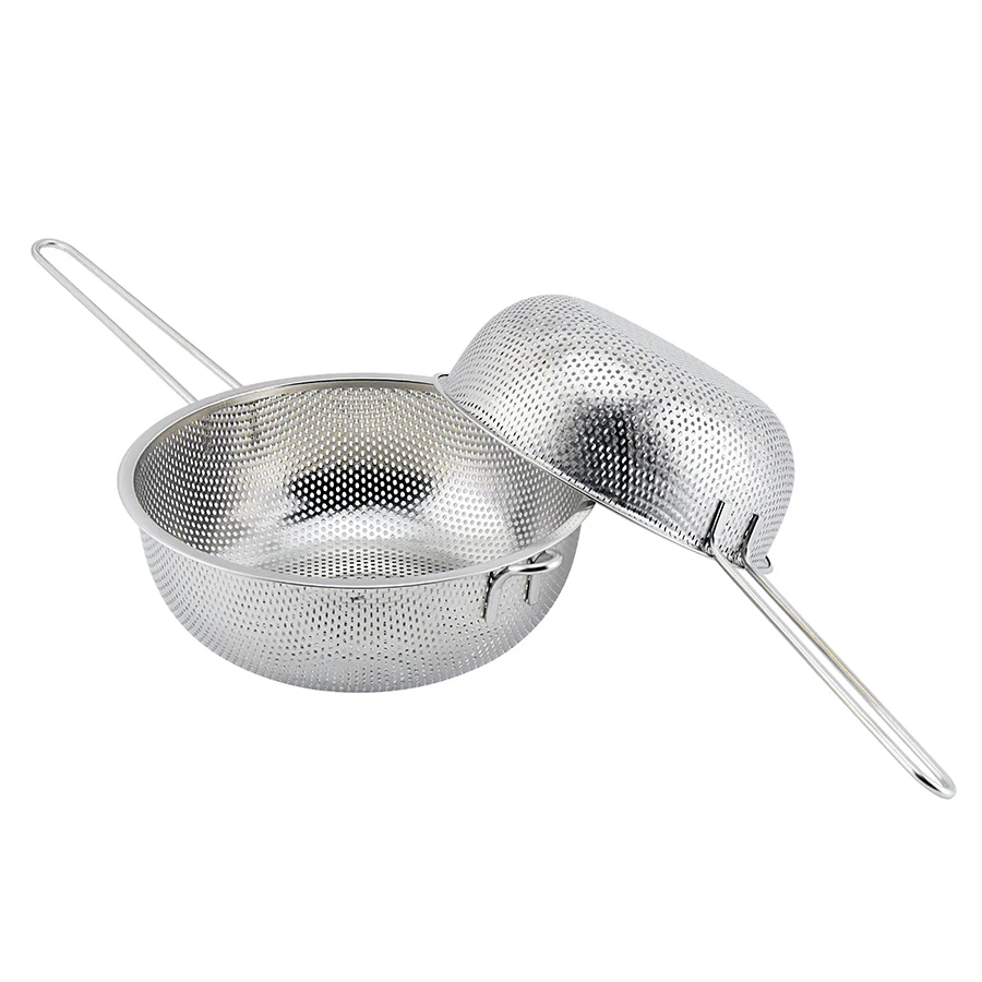 Kai Stainless Steel Colander with Handle - Image 6