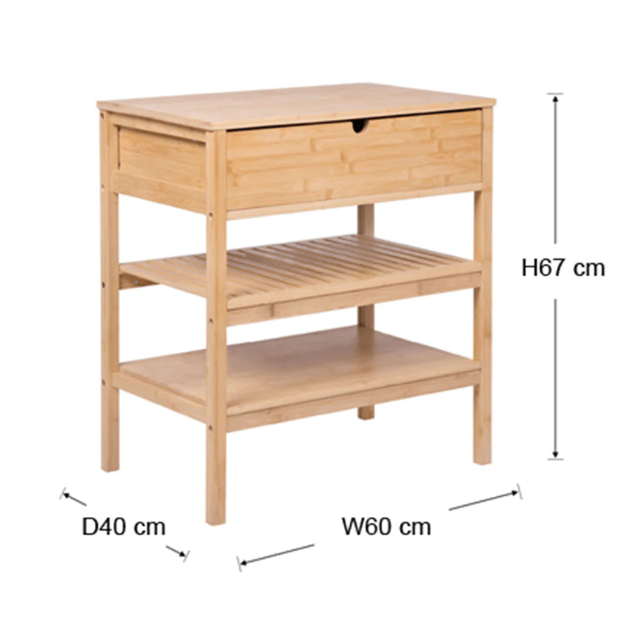 Larson Bamboo Nightstand - Image 11