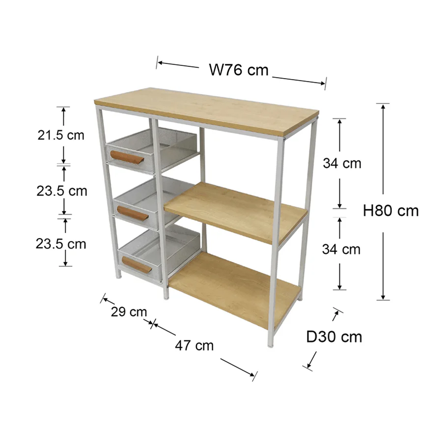 Lavonn Shelving Rack - Image 11