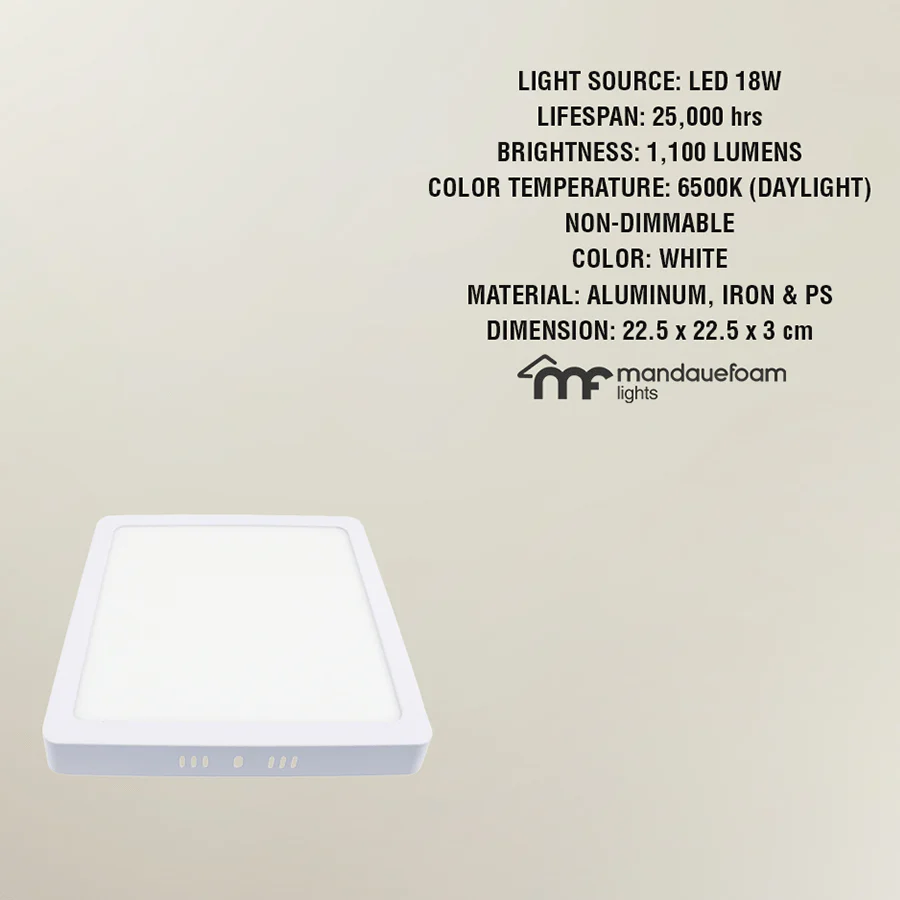 LED Surface Square Mount Daylight - Image 6