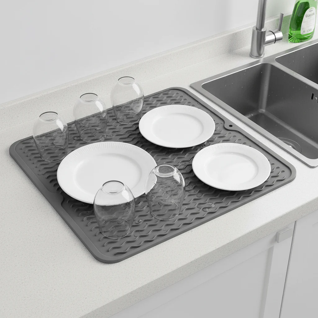 Lori Silicone Dish Drying Mat - Image 4