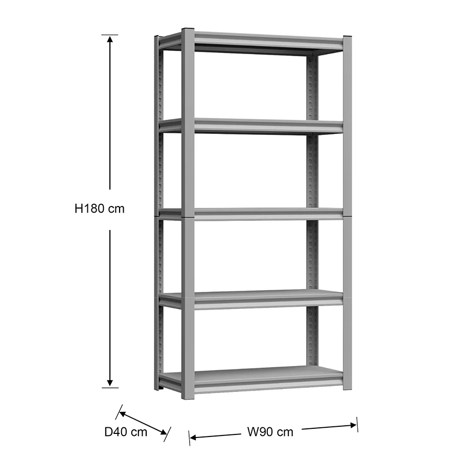 Magnus 5 Tier Adjustable Metal Rack - Image 8