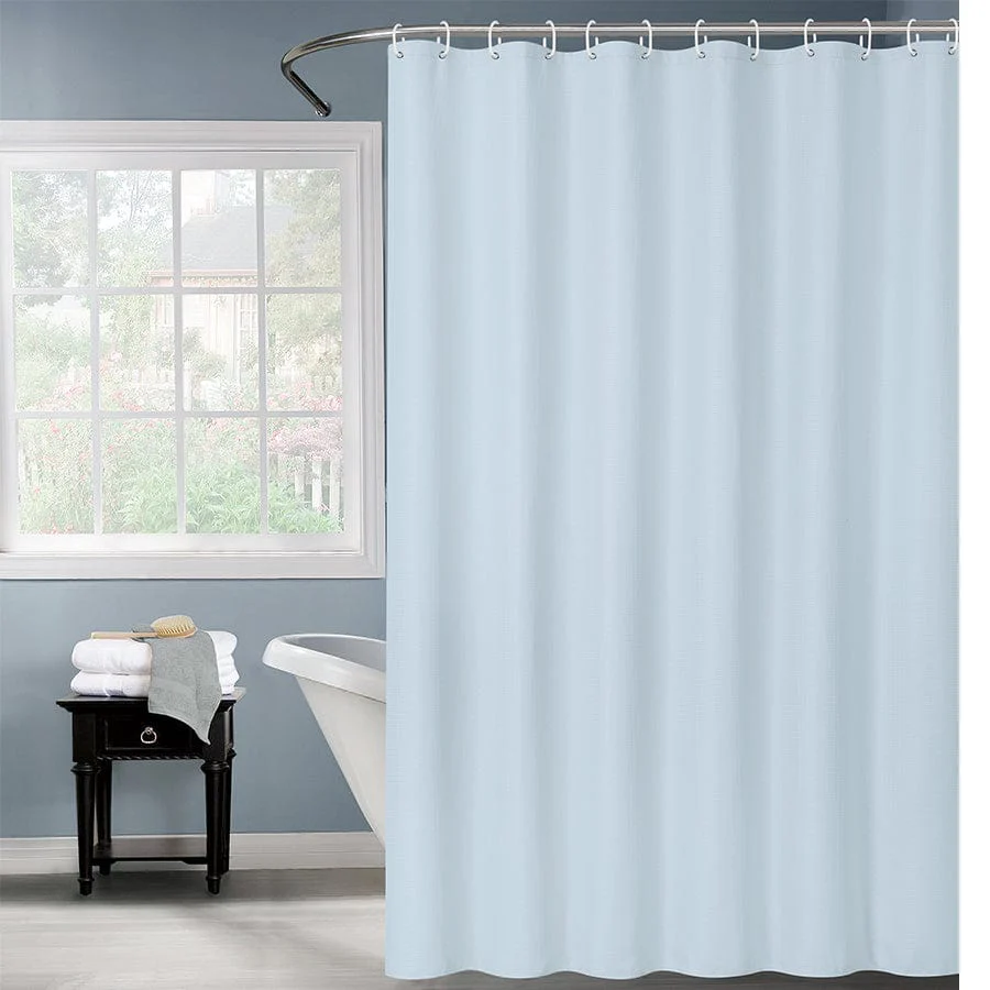 Marin Shower Curtain - Light Blue - Image 2