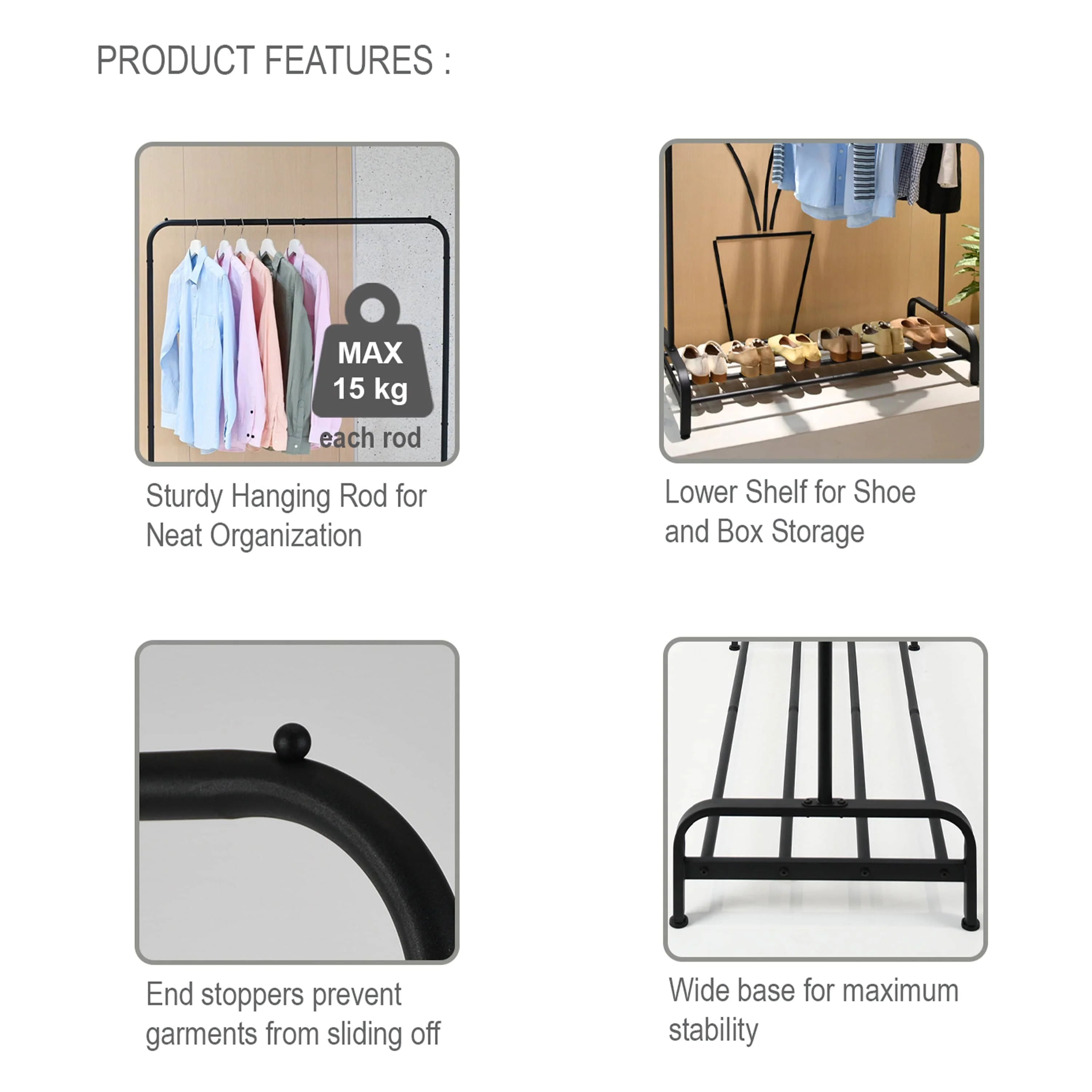 Ponyo Garment Rack - Image 9
