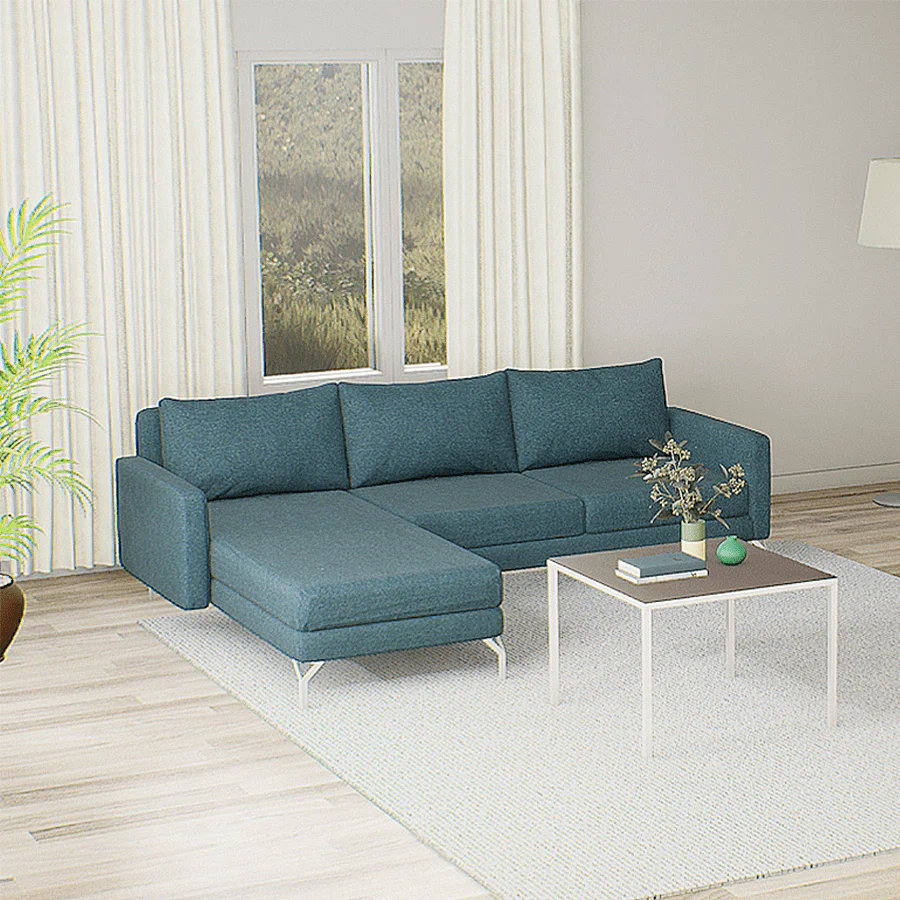 Matteo L-shape 3 Seat with Chaise (Left Facing) Sofa - Image 24