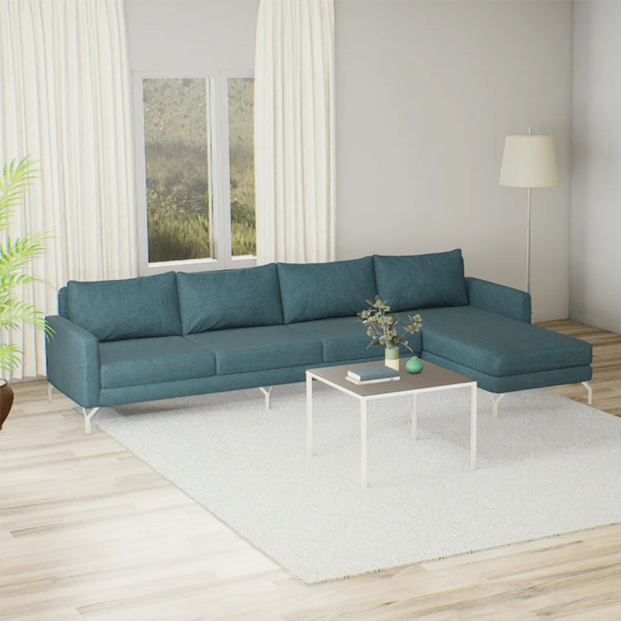 Matteo L-shape 4 Seat with Chaise (Right Facing) Sofa - Image 23