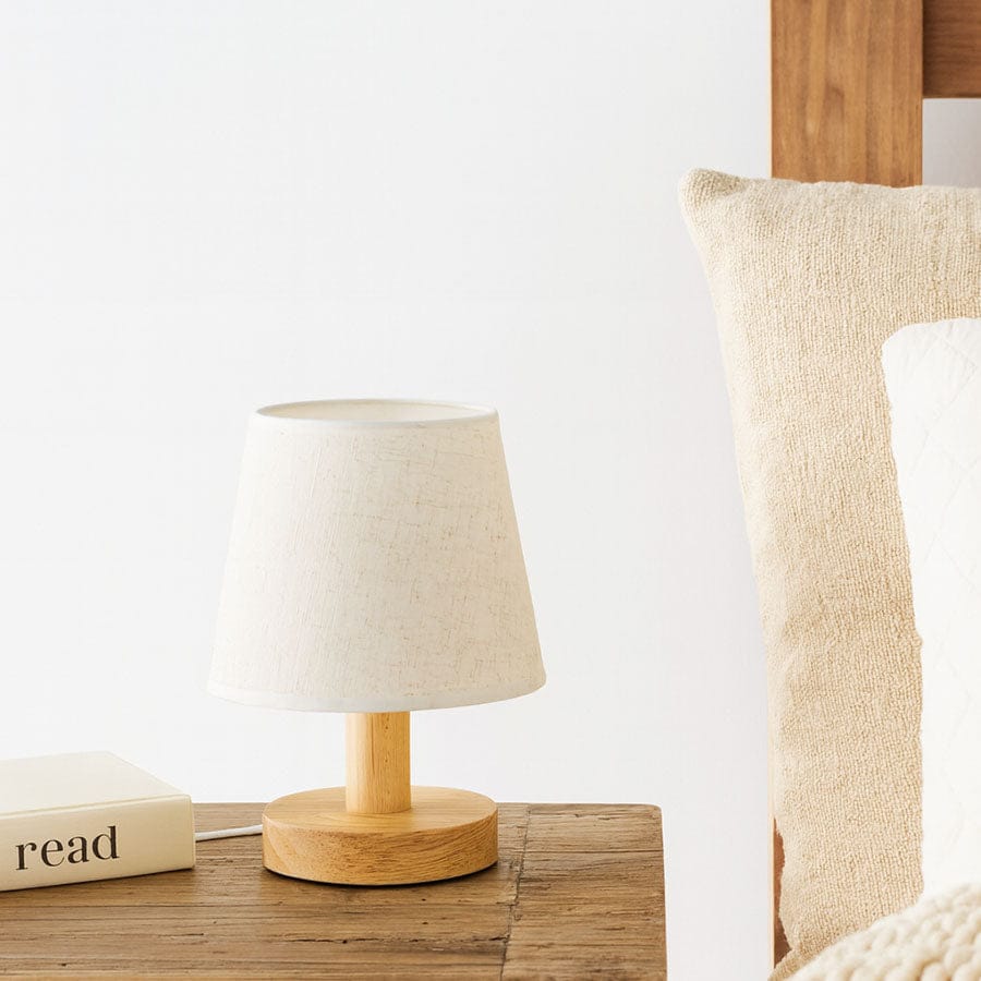Meinik Mini Wood Table Lamp - Image 5