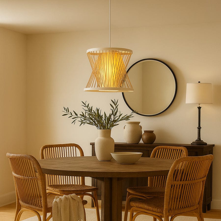 Monar Natural Bamboo Pendant Light - Image 2