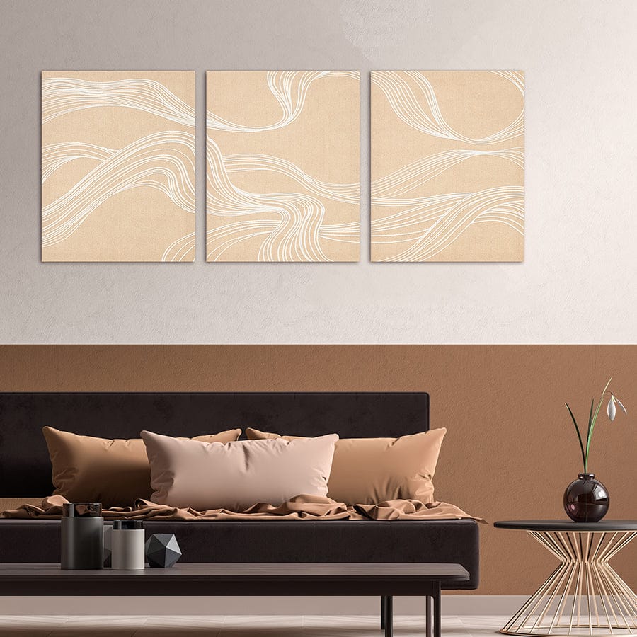 Umme Set Of 3 Canvas Wall Art 40x50cm - Image 2