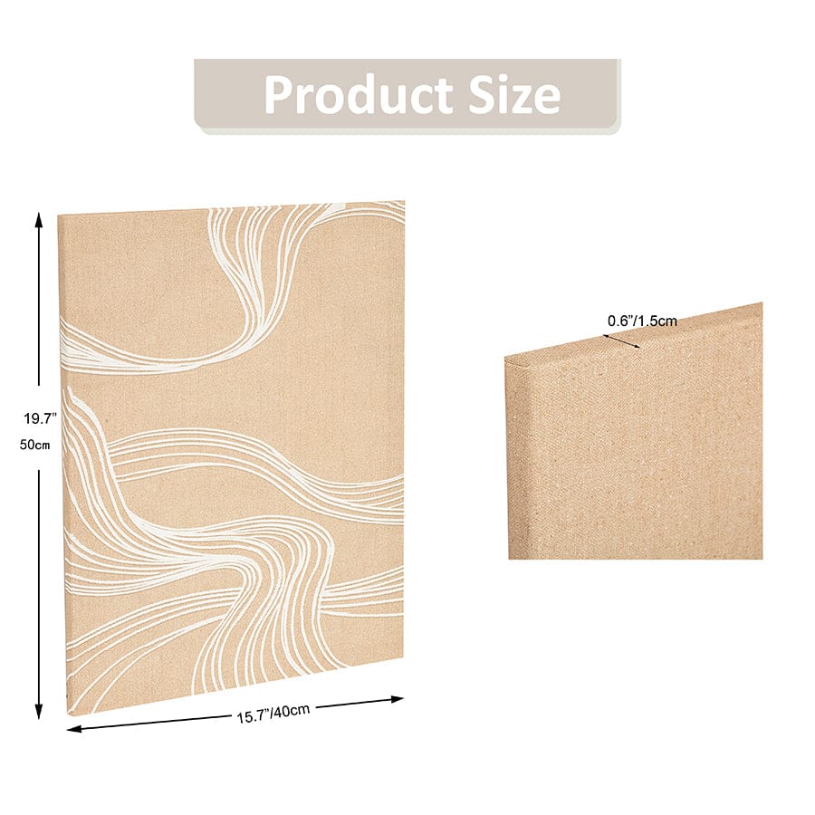 Umme Set Of 3 Canvas Wall Art 40x50cm - Image 6