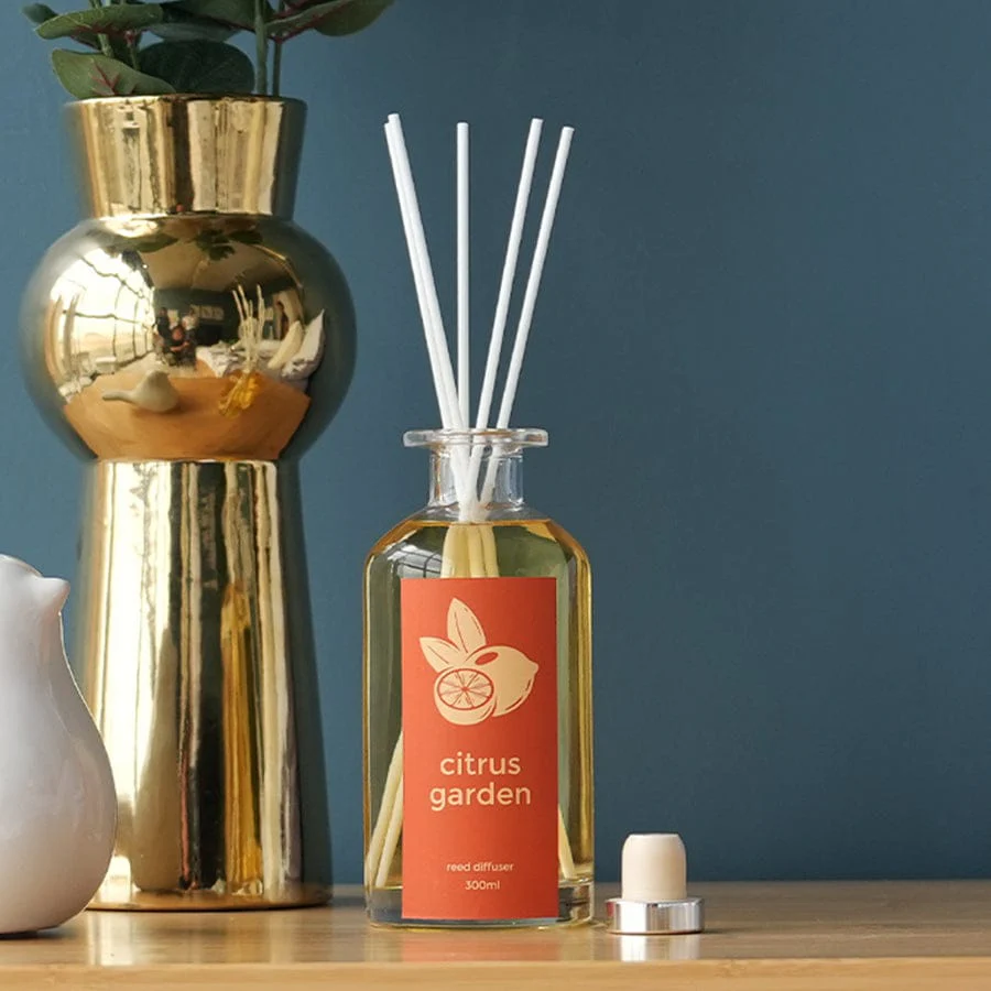 Reed Diffuser 300ml - Citrus Garden - Image 2
