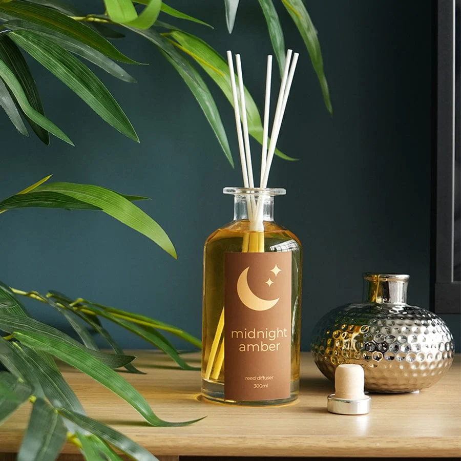 Reed Diffuser 300ml - Midnight Amber - Image 2