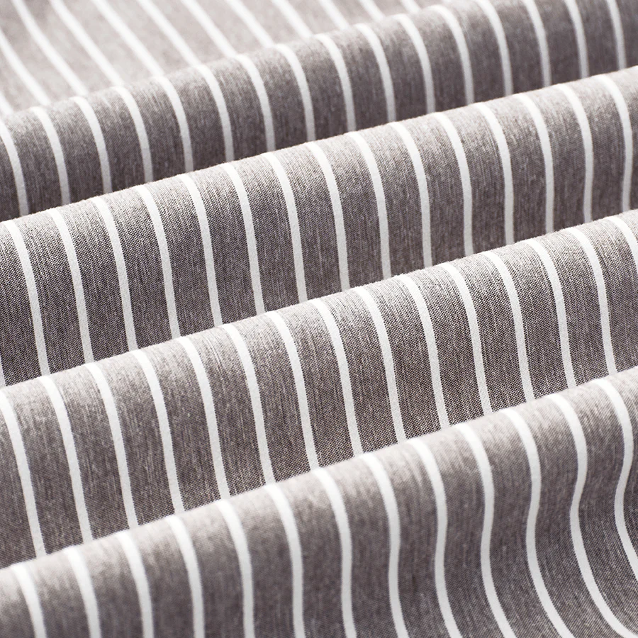 Reversible Stripe Khaki 3pc Sheet Set - Image 6