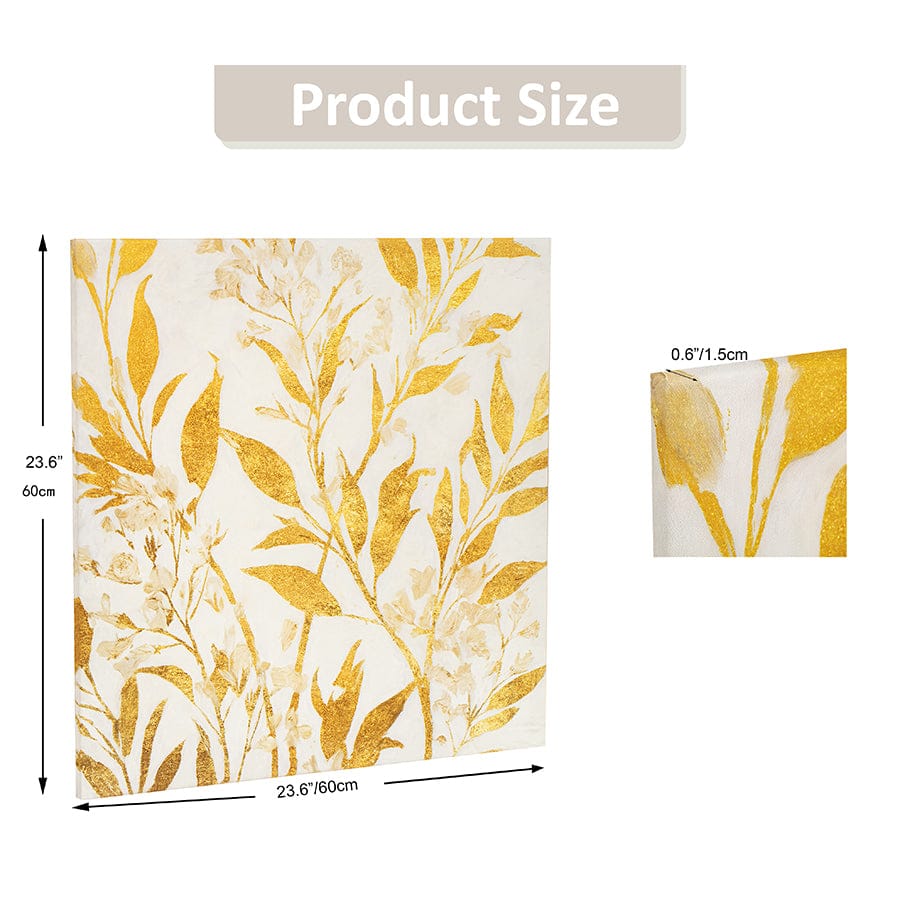 Wallis Printed Canvas Wall Art 60x60cm - Image 3