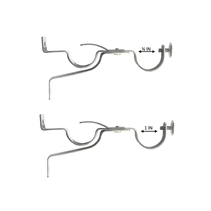 Silver Double Bracket 22mm Per Pc - Image 4