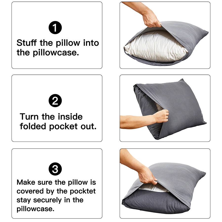 Super Soft Pewter Bed in A Bag - Image 9