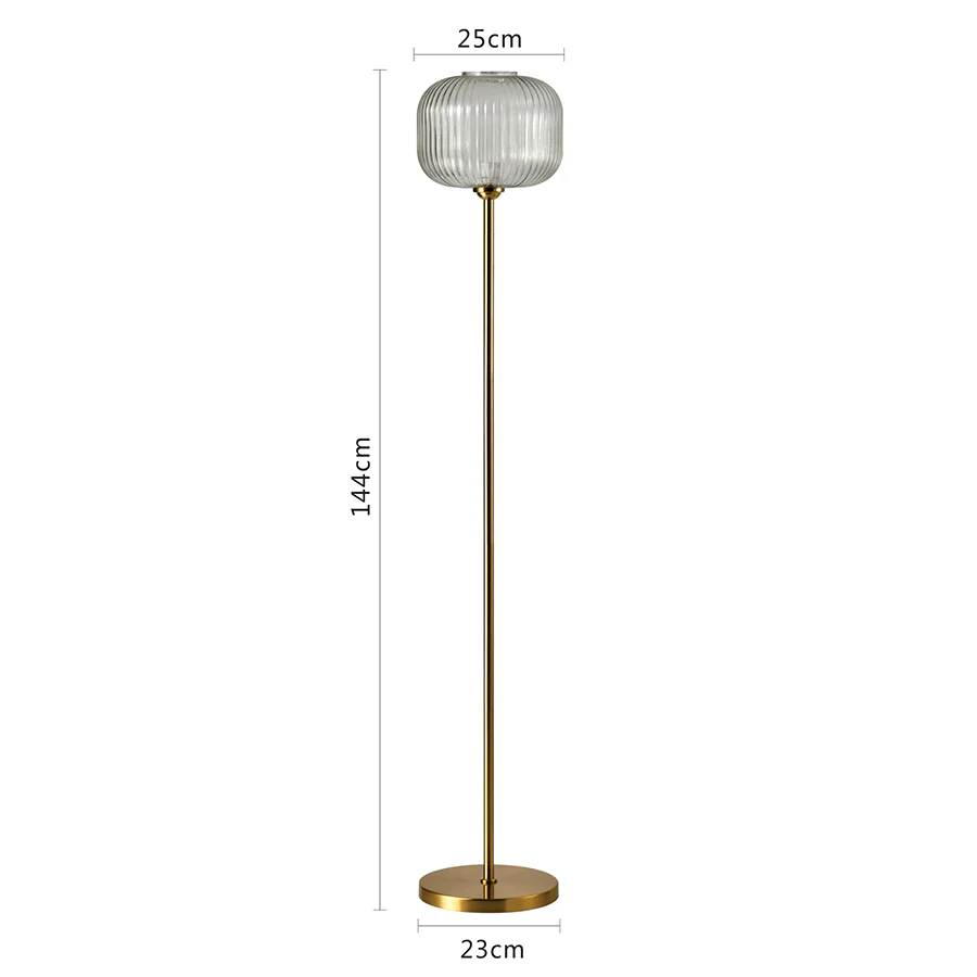 Talya Glass Floor Lamp - Image 4