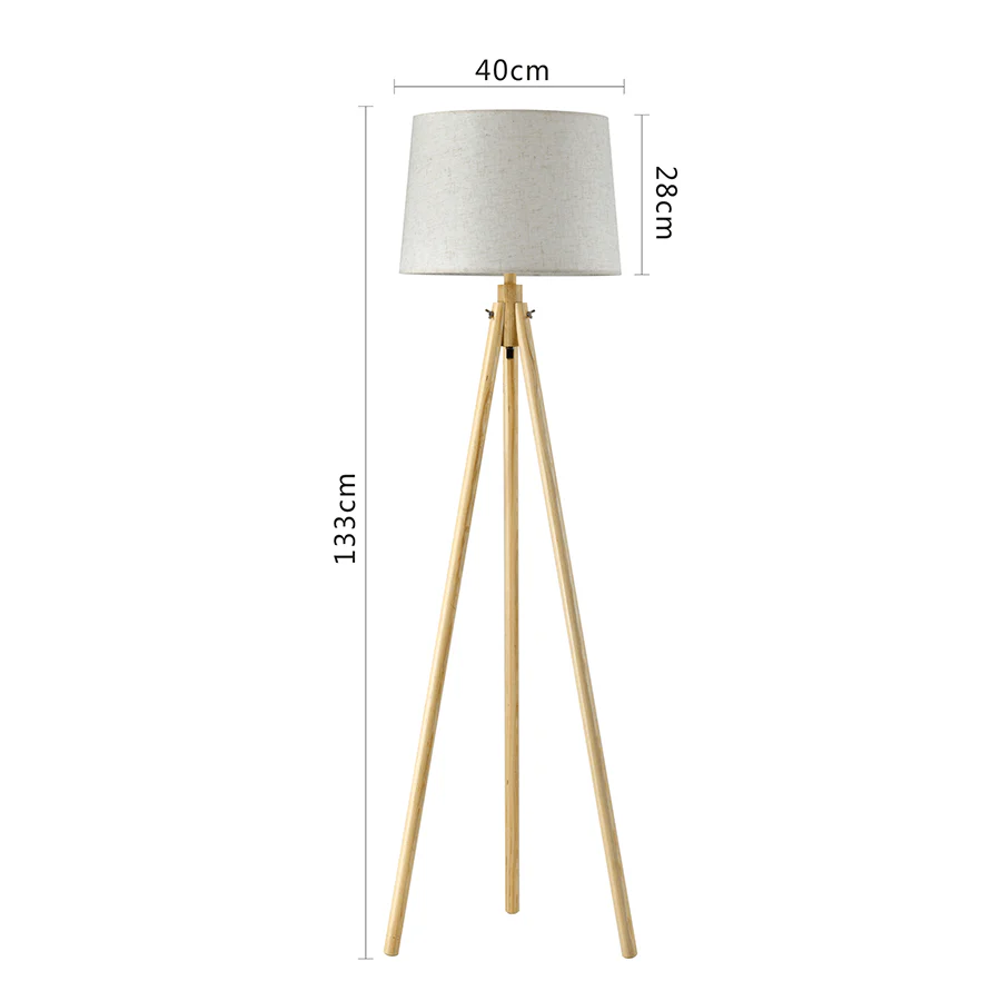 Trofim Floor Tripod Lamp - Image 4
