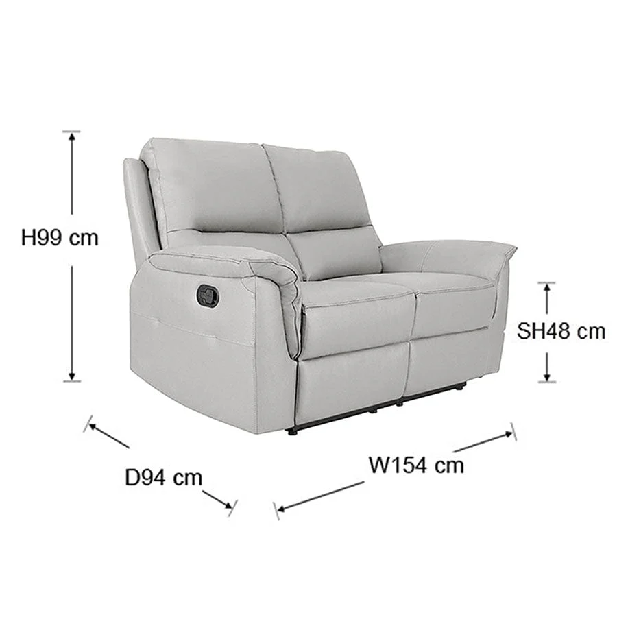 Vanessa 2 Seater Recliner Sofa - Image 26