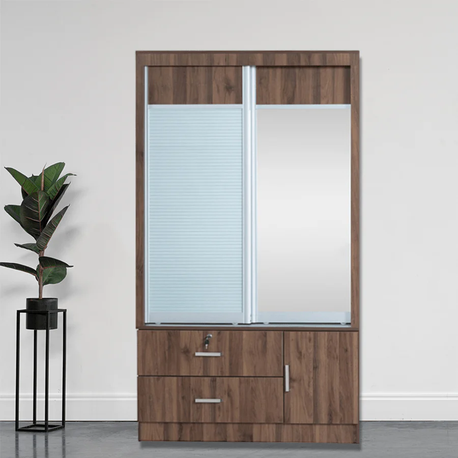 Vania 120 cm Sliding Wardrobe - Image 14