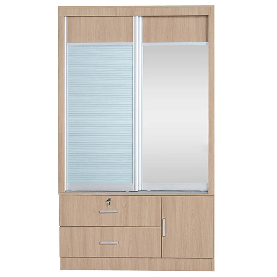 Vania 120 cm Sliding Wardrobe - Image 7