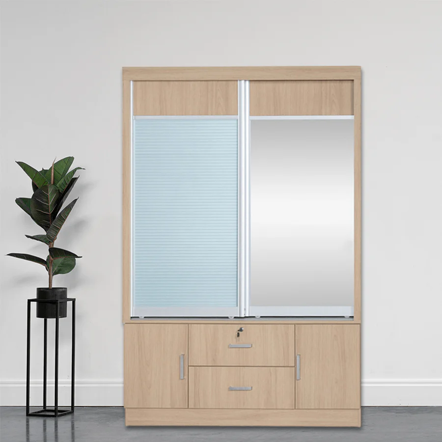 Vania 147 cm Sliding Wardrobe - Image 22
