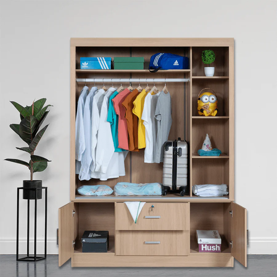 Vania 147 cm Sliding Wardrobe - Image 23