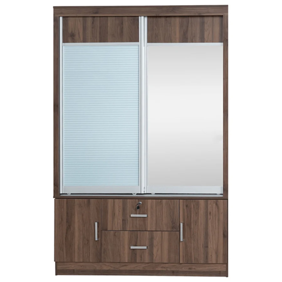 Vania 147 cm Sliding Wardrobe - Image 7