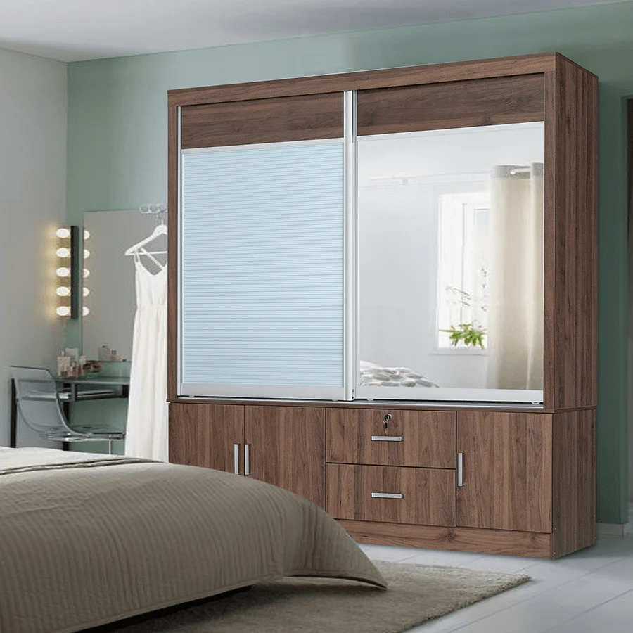 Vania 180 cm Sliding Wardrobe - Image 13