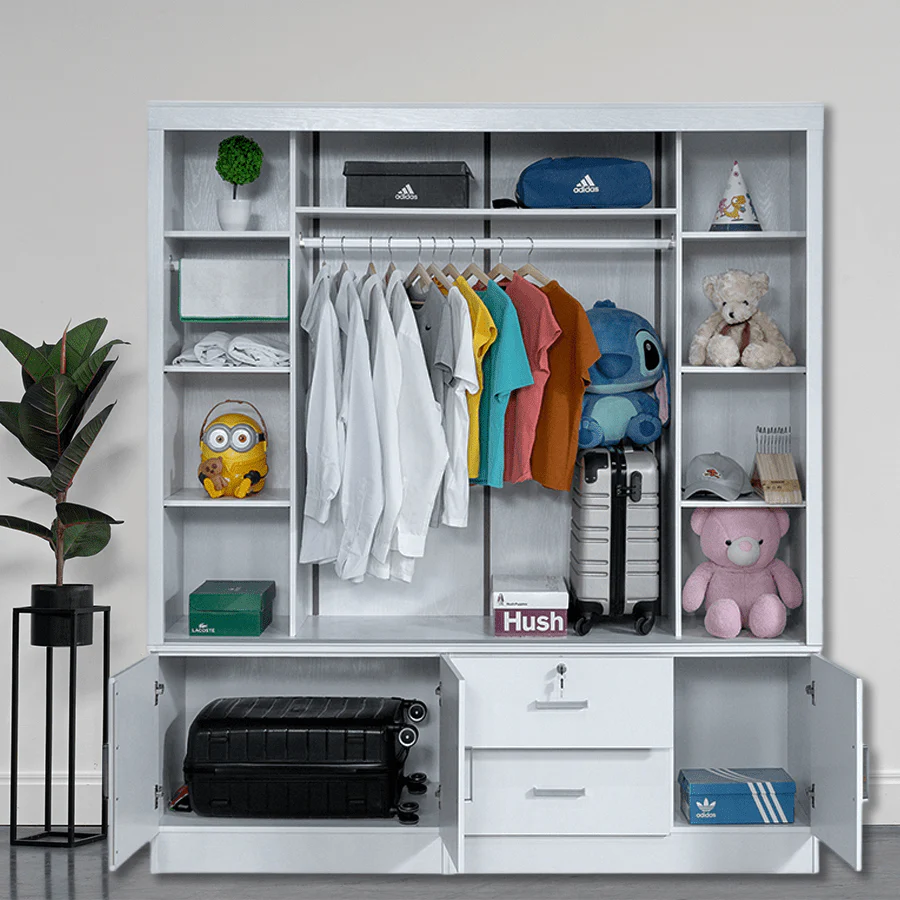Vania 180 cm Sliding Wardrobe - Image 4